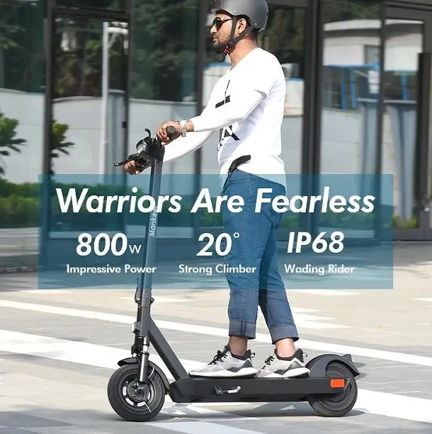 E Scooter, 800W Electric balance scooter.  30 km/h speed 48V / 10.4Ah (standard APP) portable folding LCD instrument, battery removable load 120kg climb 20° range of 45km LED lighting Doba