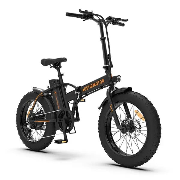 Adult, AOSTIRMOTOR 20" Electric Bicycle 500W Motor 20" Fat Tire With 36V/13Ah Li-Battery Doba