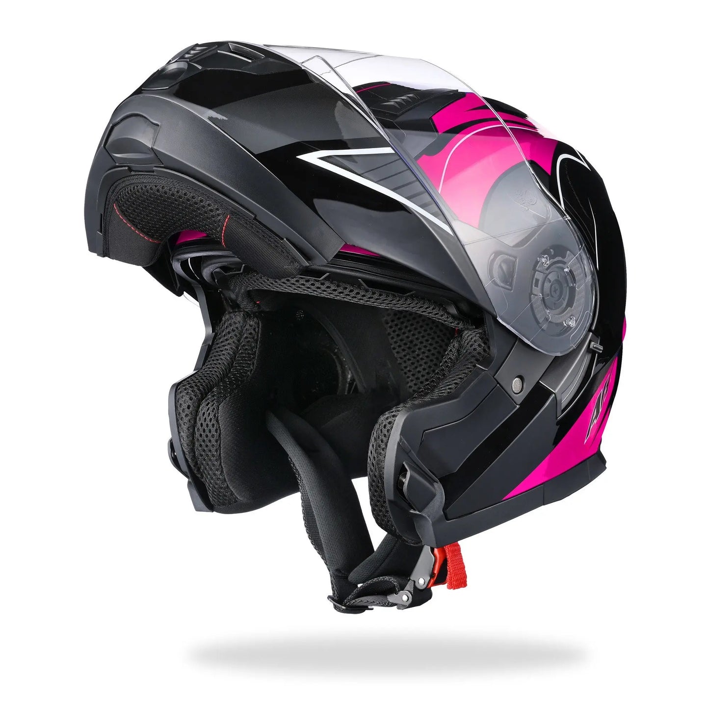 Helmet, Modular Helmet, Motorcycle, Folding Face Guard, BMX, Scooter, Cruiser, XXL Helmet, head circumference range from 24 13/16" to 25 3/16" Doba