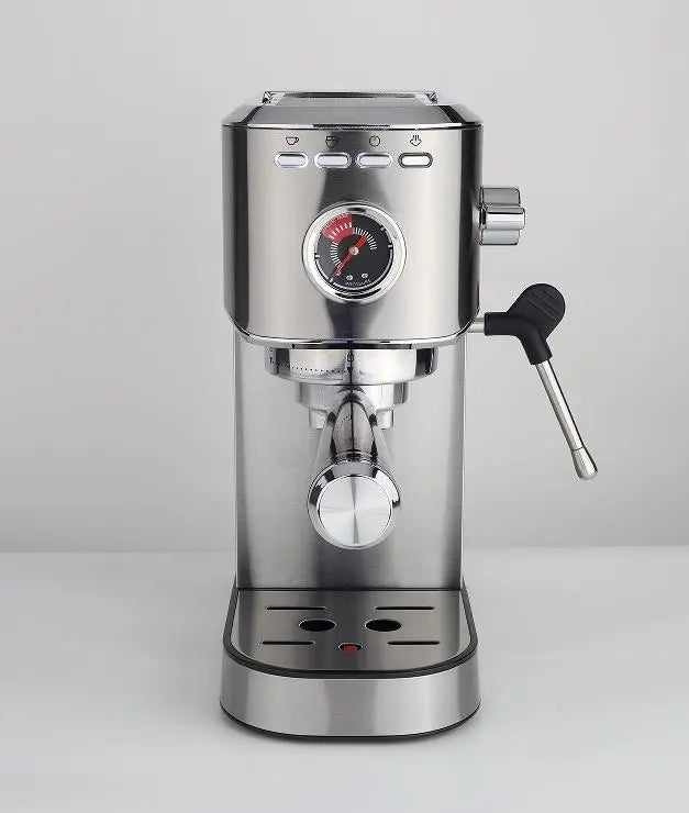 Capsule + Coffee Powder + Milk foam 3 in 1 semi-automatic coffee machine.  20Bar extraction mocha, 1 cup / 2 cup, 1350W, powder hammer 51mm Doba