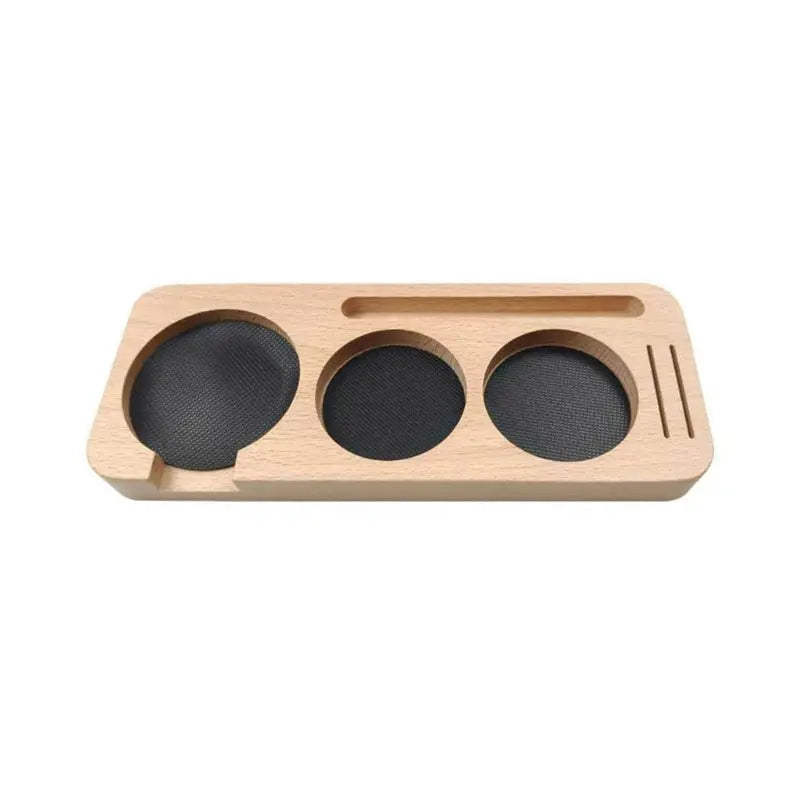 Coffee Tamper Holder Coffee Handle Cloth Powder Base Storage Tray Espresso Coffee Accessory Barista Utensil  51/58mm American Roasting Company