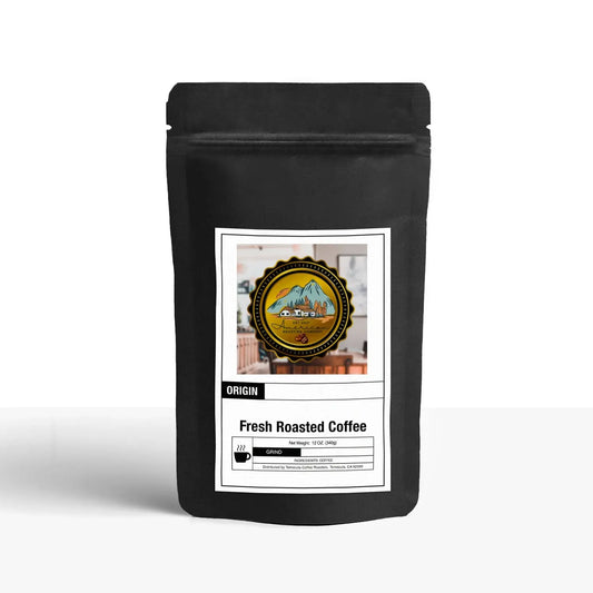 African Kahawa Blend, Medium-Dark Roast Coffee, American Roasting Company. American Roasting Compnay