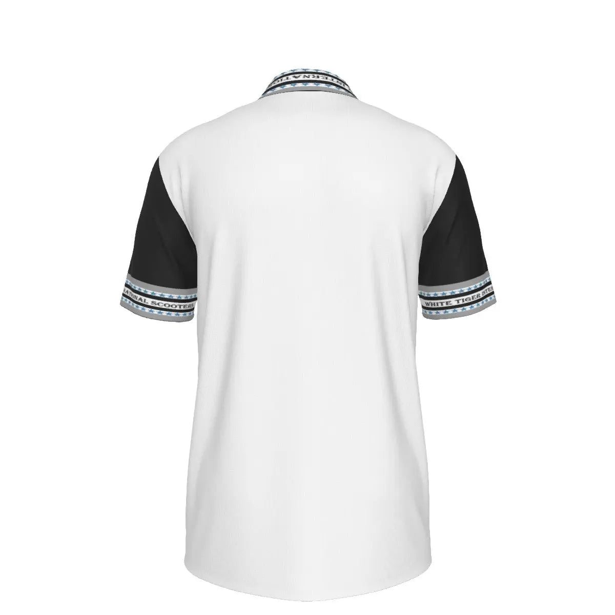 All-Over Print Men's Polo Collar Jersey Yoycol