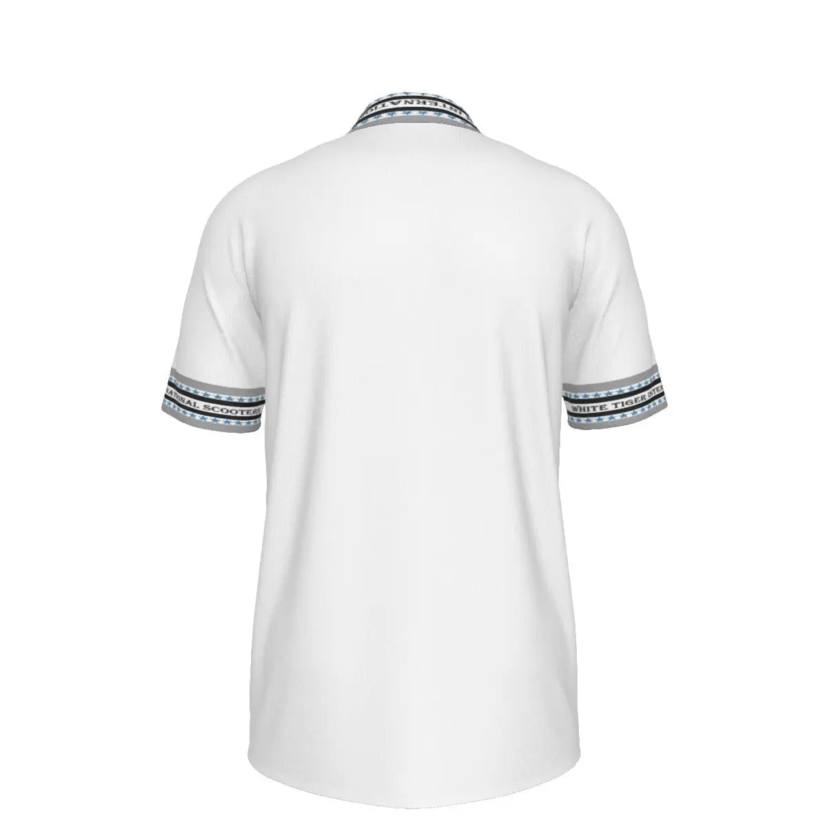 All-Over Print Men's Polo Collar Jersey Yoycol