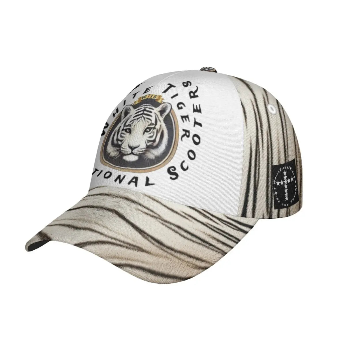 All-Over Print Peaked Cap With Box Yoycol