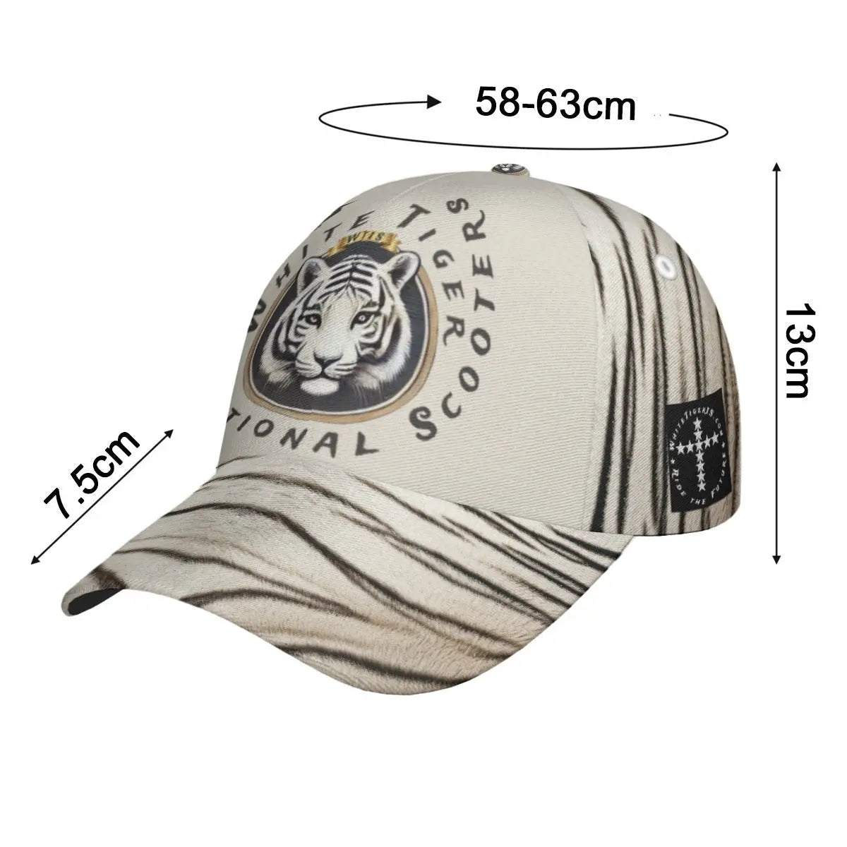 All-Over Print Peaked Cap With Box Yoycol