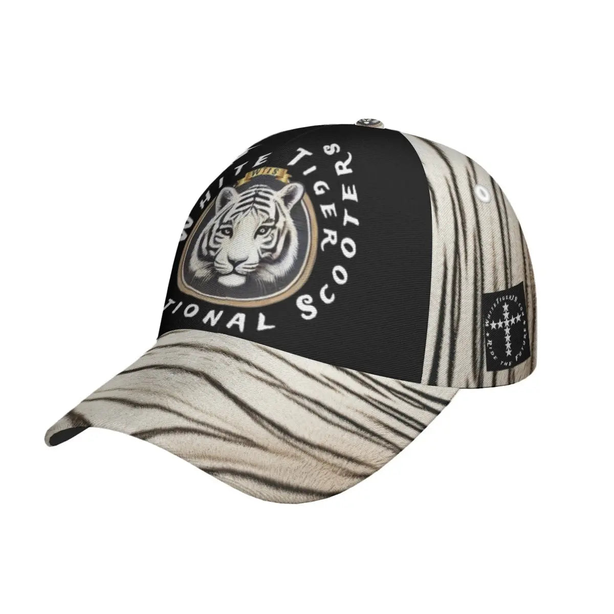 All-Over Print Peaked Cap With Box Yoycol