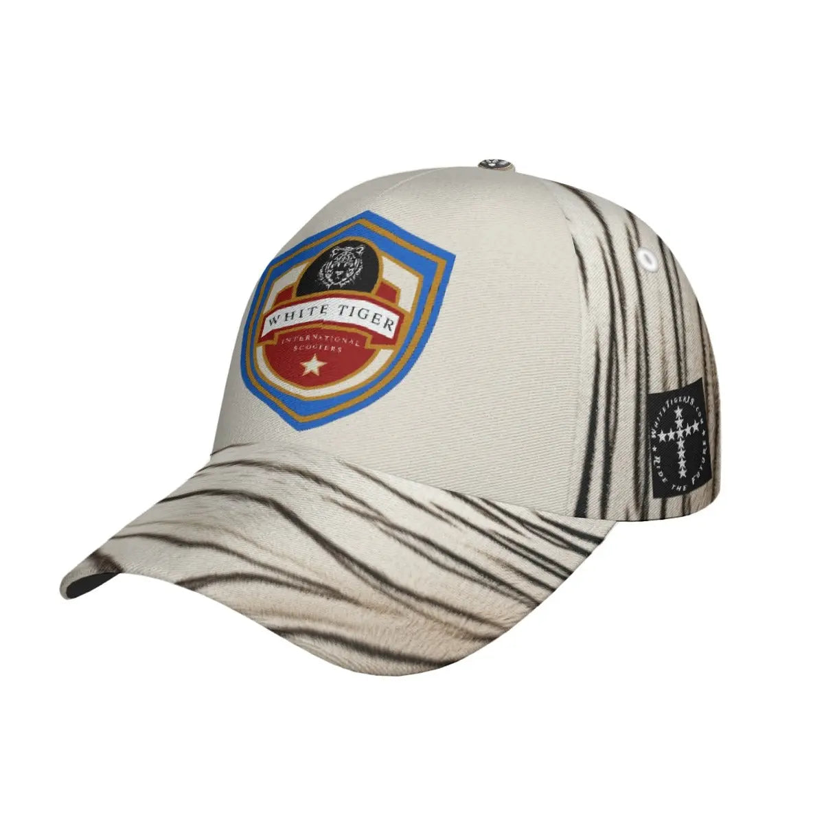 All-Over Print Peaked Cap With Box Yoycol