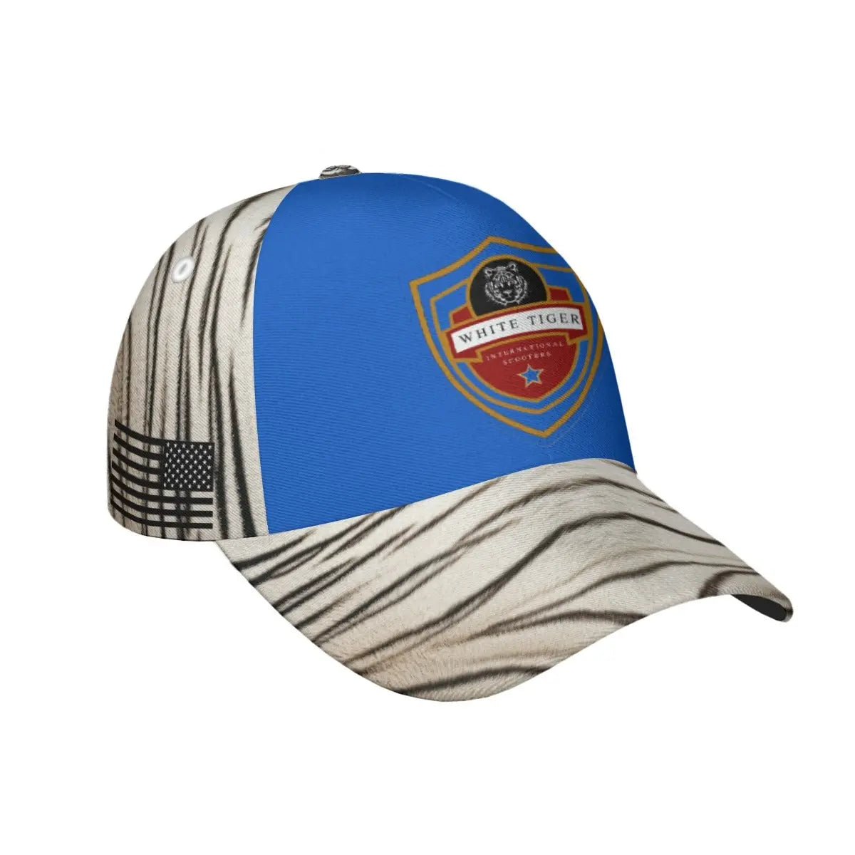 All-Over Print Peaked Cap With Box Yoycol