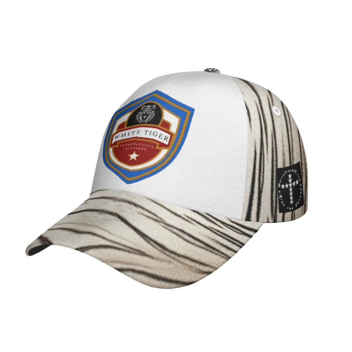 All-Over Print Peaked Cap With Box Yoycol