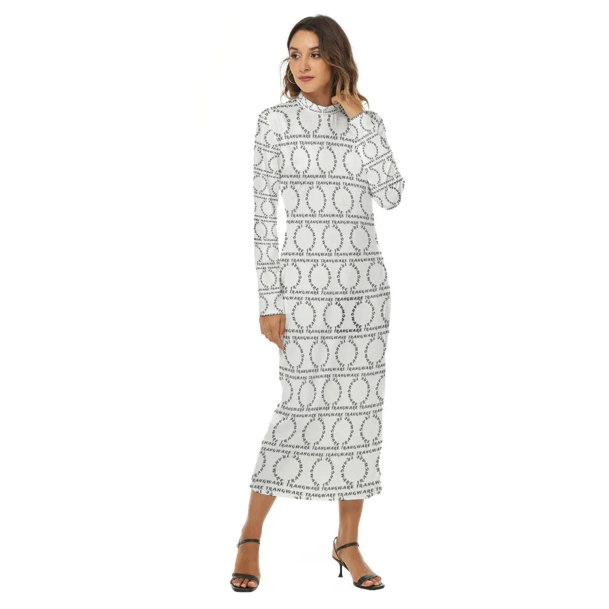 All-Over Print Women's Hip Dress Yoycol