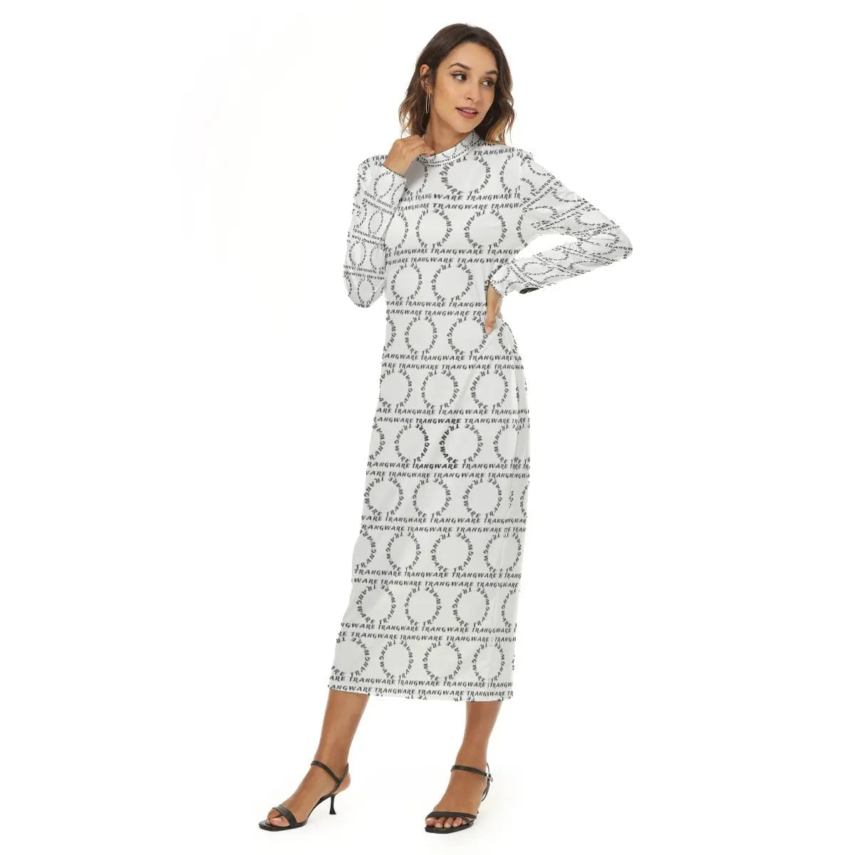 All-Over Print Women's Hip Dress Yoycol