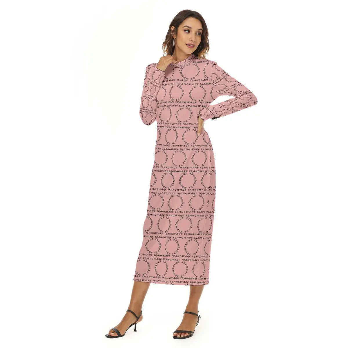 All-Over Print Women's Hip Dress Yoycol