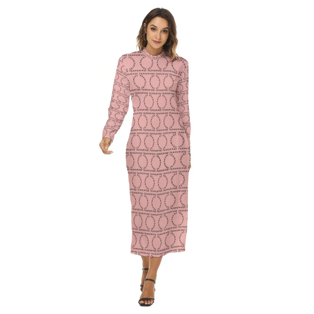 All-Over Print Women's Hip Dress Yoycol