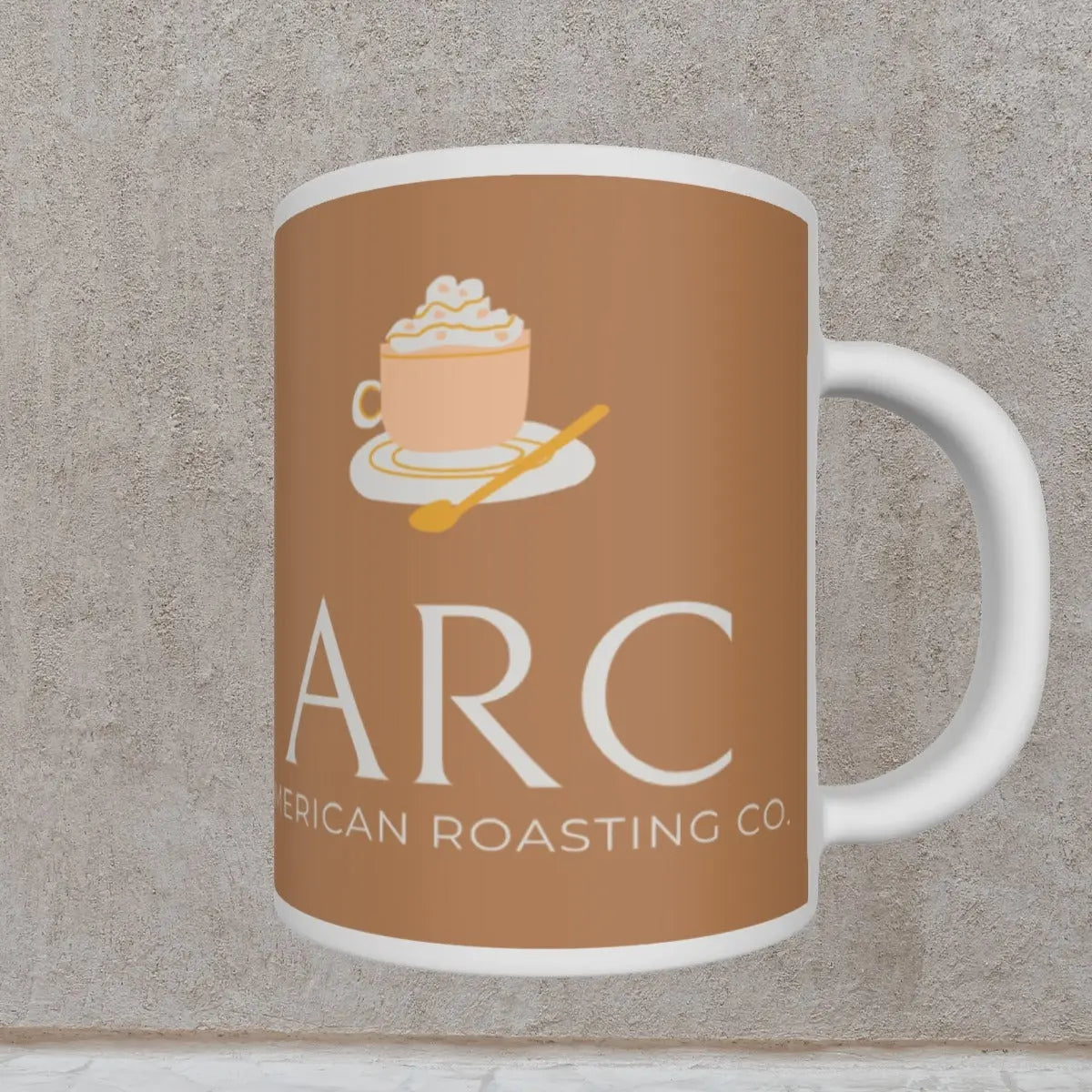 American Roasting Company Ceramic Coffee Shop Mugs Yoycol