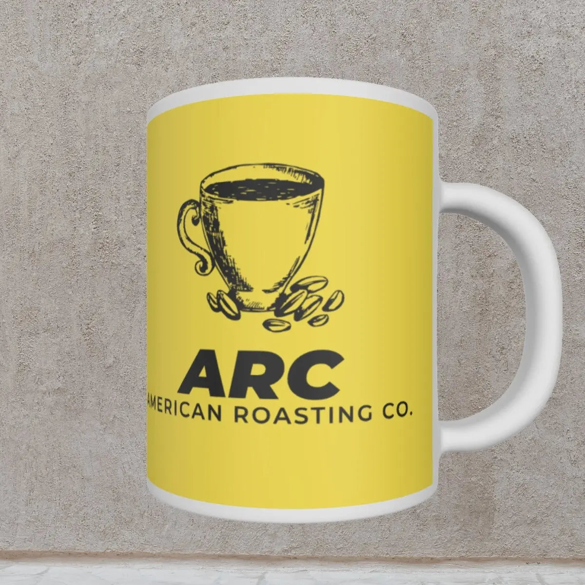 American Roasting Company Ceramic Coffee Shop Mugs Yoycol