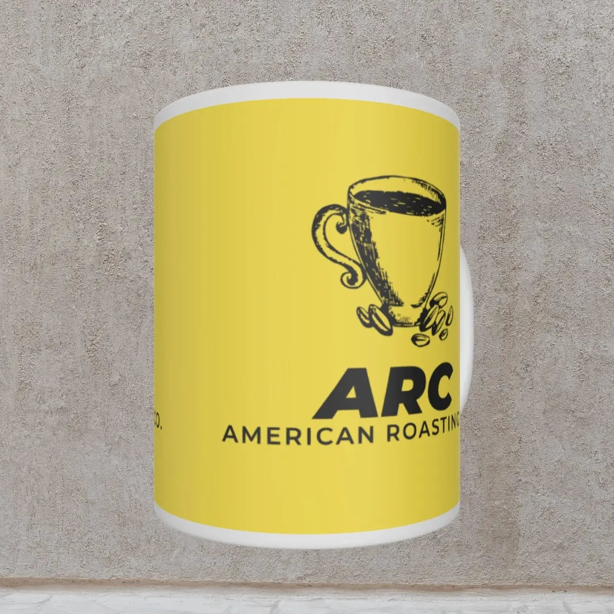 American Roasting Company Ceramic Coffee Shop Mugs Yoycol