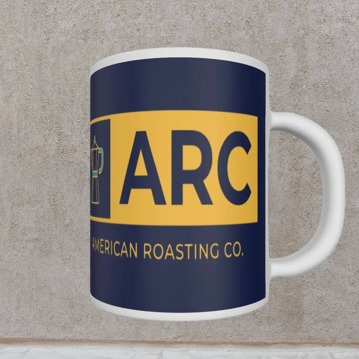 American Roasting Company Ceramic Coffee Shop Mugs Yoycol