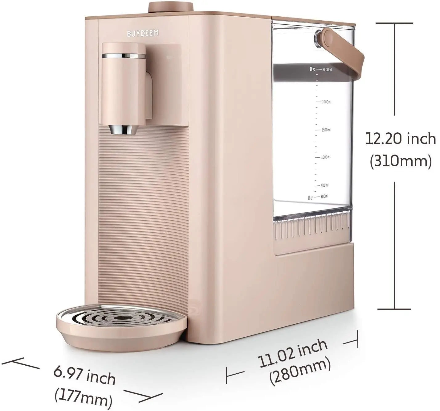 BUYDEEM S7133 Hot Water Boiler and Warmer, Hot Water Dispenser Doba