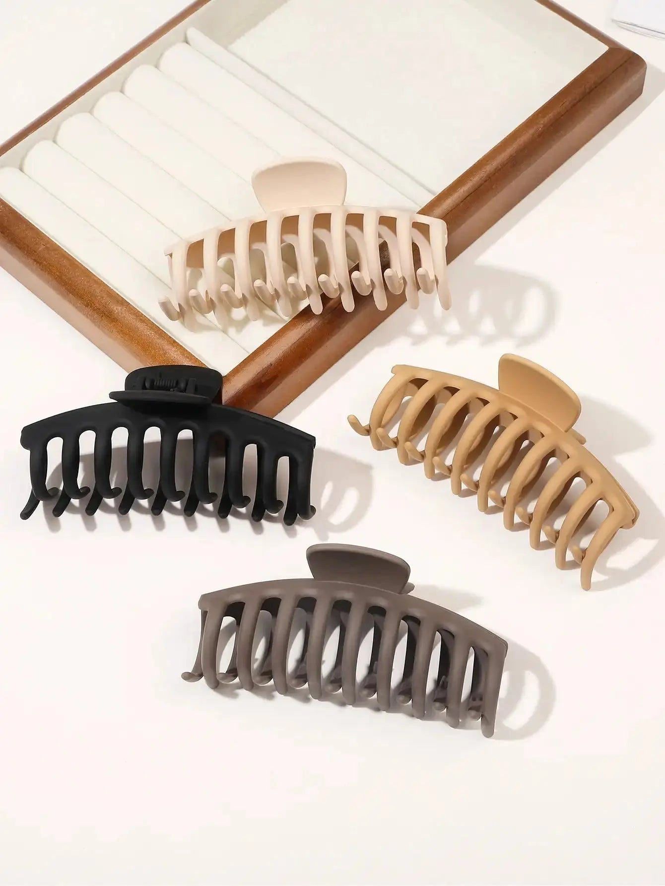 Big Matte Hair Clips American Roasting Company