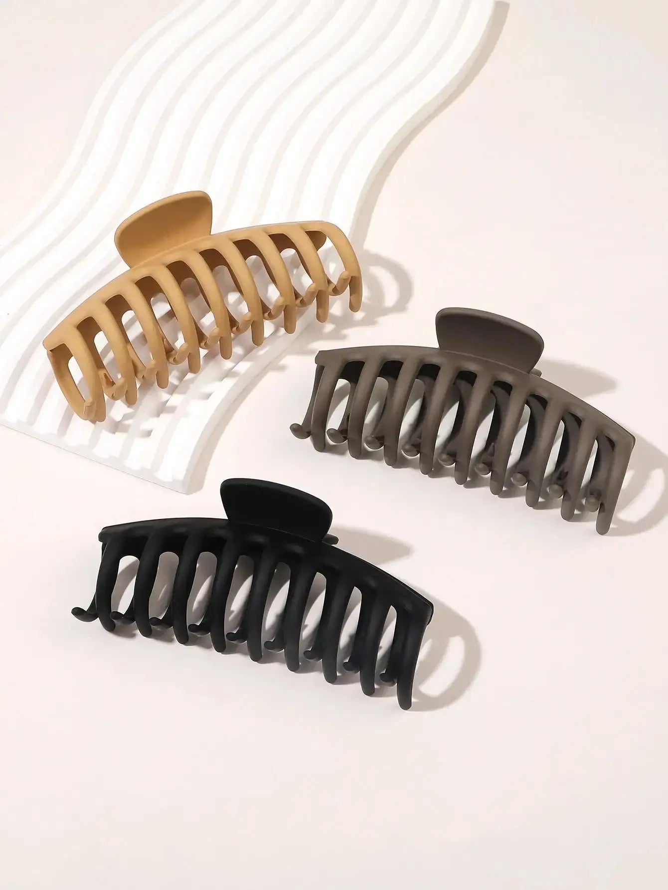 Big Matte Hair Clips American Roasting Company