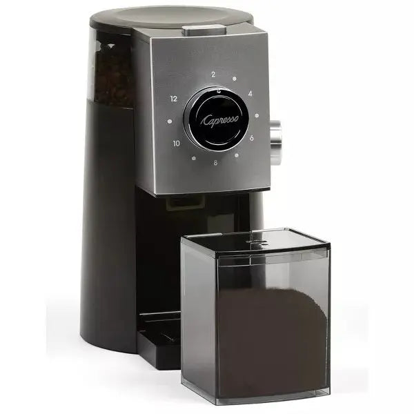 Coffee Disk Burr Grinder Grind Select – Black Doba