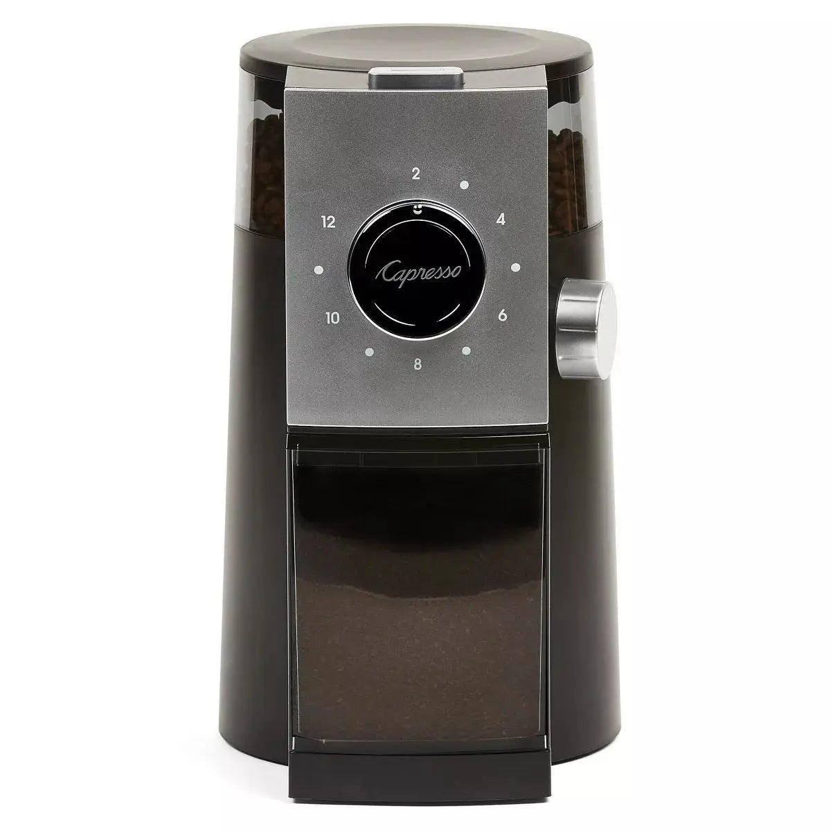 Coffee Disk Burr Grinder Grind Select – Black Doba