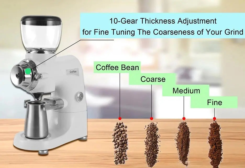 Commercial coffee bean grinder bean bin capacity 250g    230W   home coffee bean grinder production Doba