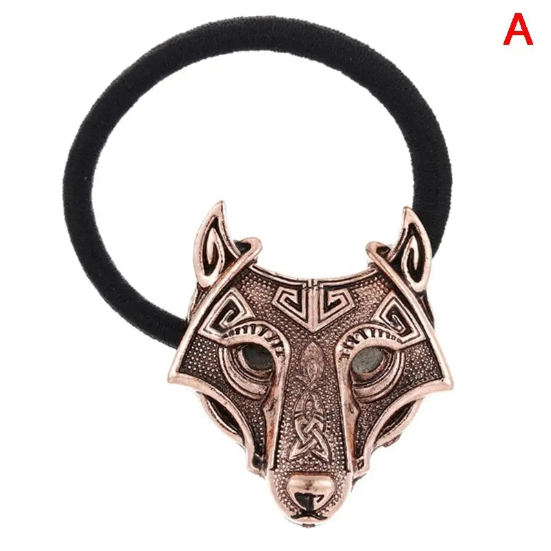 Crystal Wolf Head Hair Bands American Roasting Company