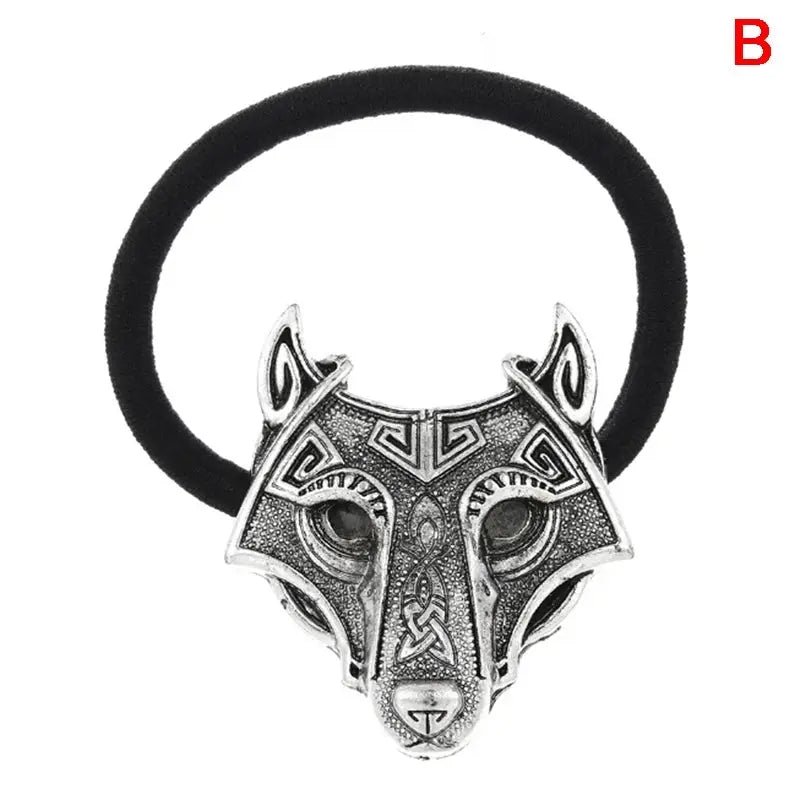 Crystal Wolf Head Hair Bands American Roasting Company