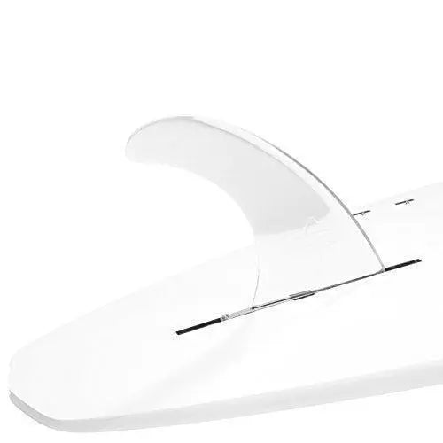 DORSAL Signature Surf SUP Single Center Fin Longboard Surfboard Fins - Clear Doba