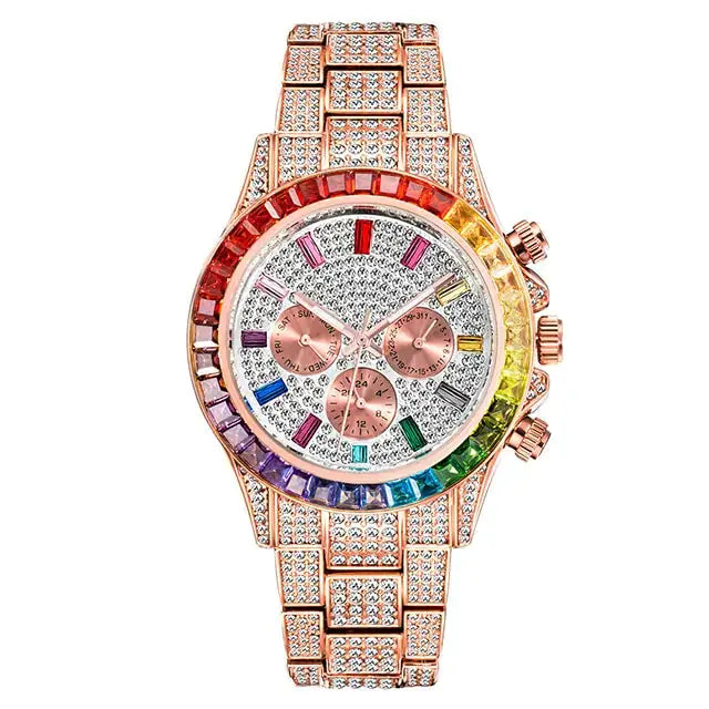 Diamond Calendar Watches for Women, or Men 42mm American Roasting Company