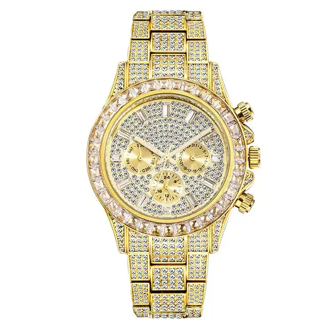 Diamond Calendar Watches for Women, or Men 42mm American Roasting Company