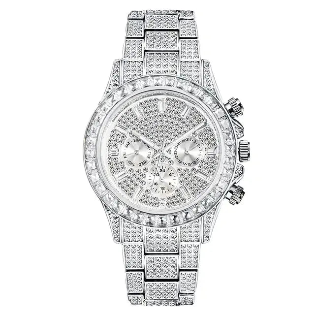 Diamond Calendar Watches for Women, or Men 42mm American Roasting Company