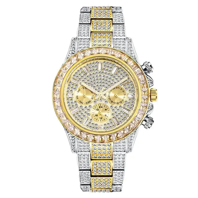 Diamond Calendar Watches for Women, or Men 42mm American Roasting Company