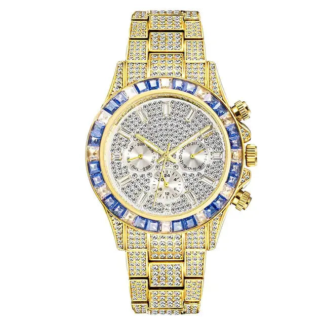 Diamond Calendar Watches for Women, or Men 42mm American Roasting Company