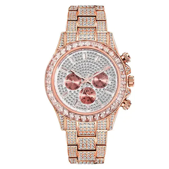 Diamond Calendar Watches for Women, or Men 42mm American Roasting Company