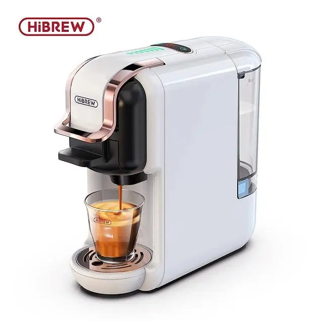 Espresso Machine  1450W Automatic Cold Heat Extraction French Kcup Capsule Nes Capsule DG Capsule 19Bar Cold Heat Extraction French 600L Tank Touch Sensing Doba