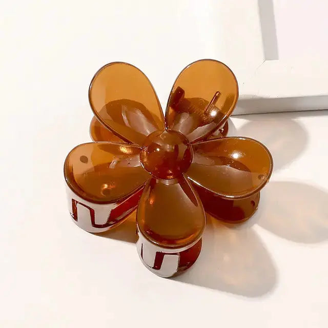 Geometric Flower Hair Clip Set American Roasting Company