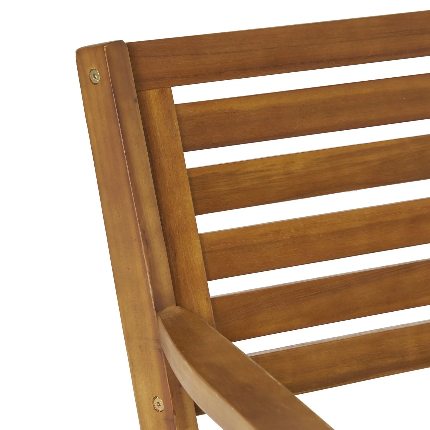 HERMOSA KD WOOD DINING CHAIR, Acacia Wood Chairs with Cushion Doba