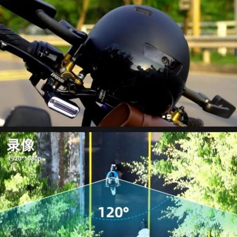 Helmet, Electric motorcycle Bluetooth headset HD camera photo and video cycling record GPS Bluetooth 1080FHD WIFI + App multiplayer group bike ride intercom headset Doba