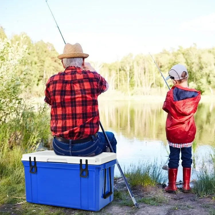 Household Outdoor Traveling Camping Portable Ice Cooler, 26 and 58 quart Ice Chest Doba