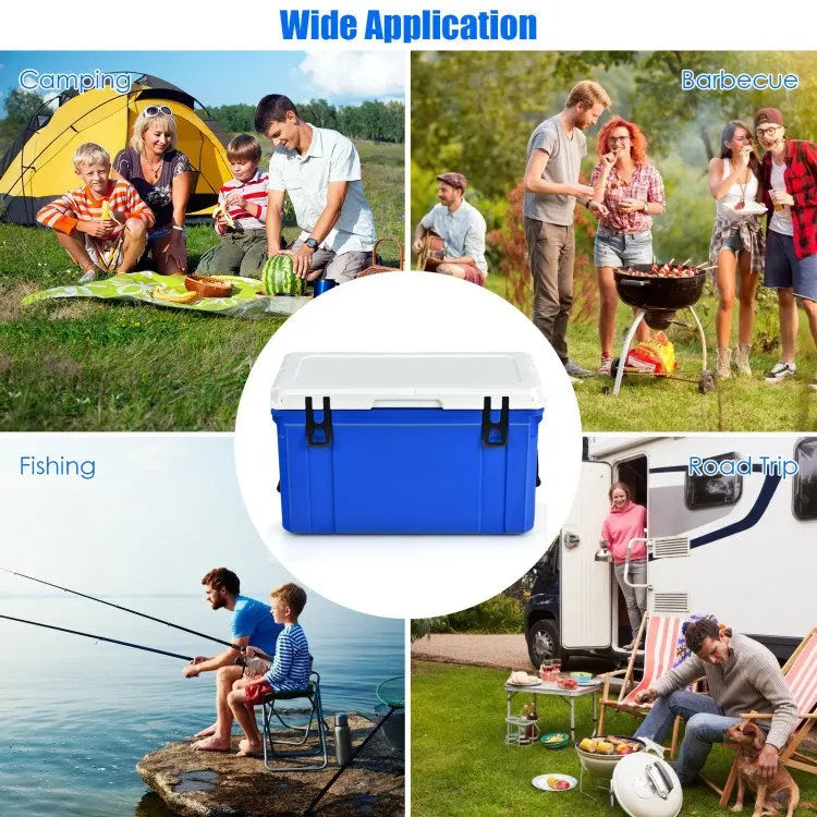 Household Outdoor Traveling Camping Portable Ice Cooler, 26 and 58 quart Ice Chest Doba