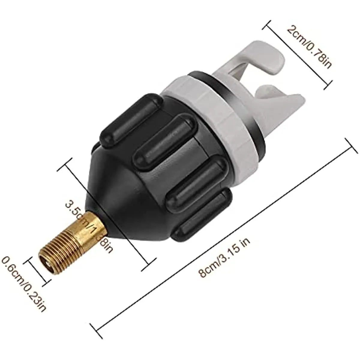 Inflatable Boat SUP Adapter; Air Pump Converter Air Valve Accessories Doba