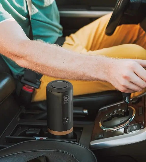 Italian car coffee machine capsule (Nestle) + coffee powder wireless charging range 52 cups 2400 mAh car coffee machine portable outdoor home travel Doba