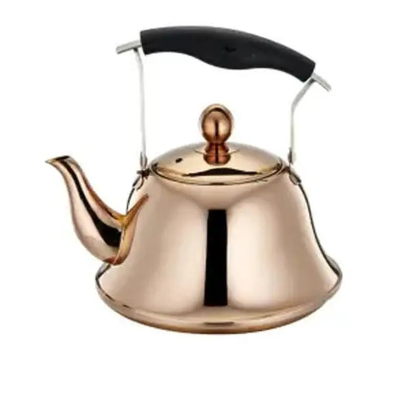 Kettle 2L, Whistling Kettle For Gas Stove Induction Cooker Stainless Steel Whistling Kettle Tea Kettle Water Bottle Coffee Tea Pot Doba