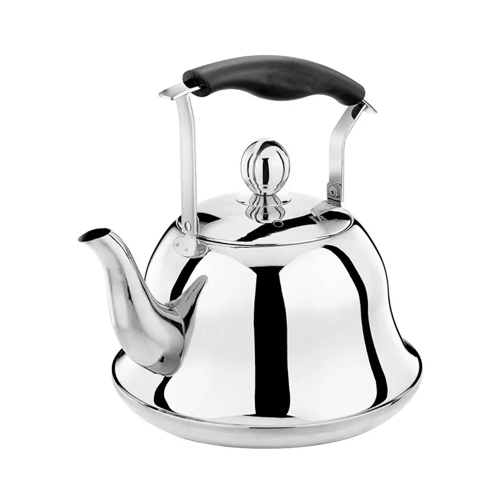 Kettle 2L, Whistling Kettle For Gas Stove Induction Cooker Stainless Steel Whistling Kettle Tea Kettle Water Bottle Coffee Tea Pot Doba