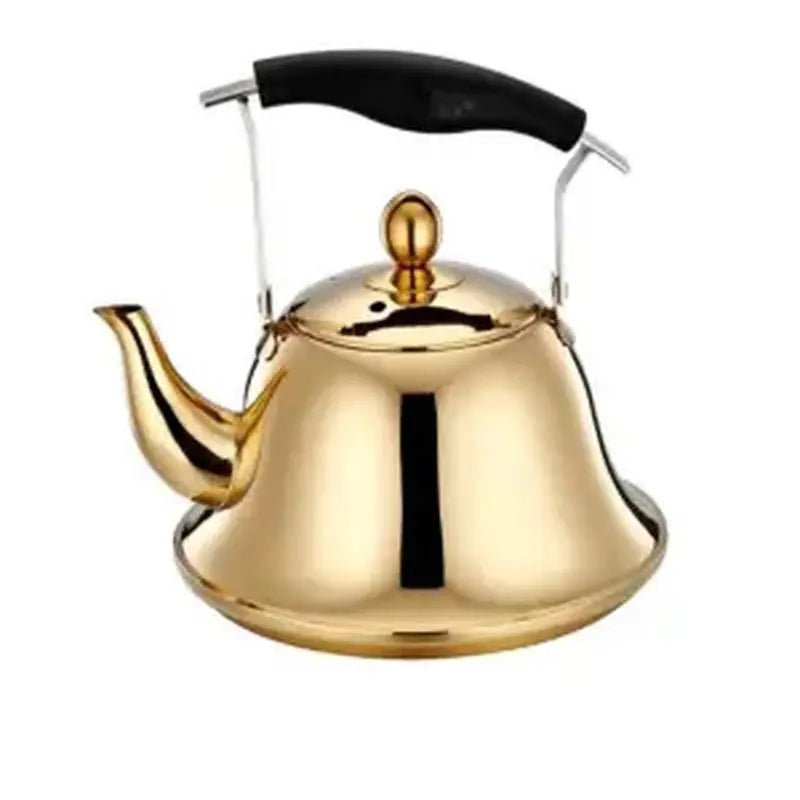 Kettle 2L, Whistling Kettle For Gas Stove Induction Cooker Stainless Steel Whistling Kettle Tea Kettle Water Bottle Coffee Tea Pot Doba