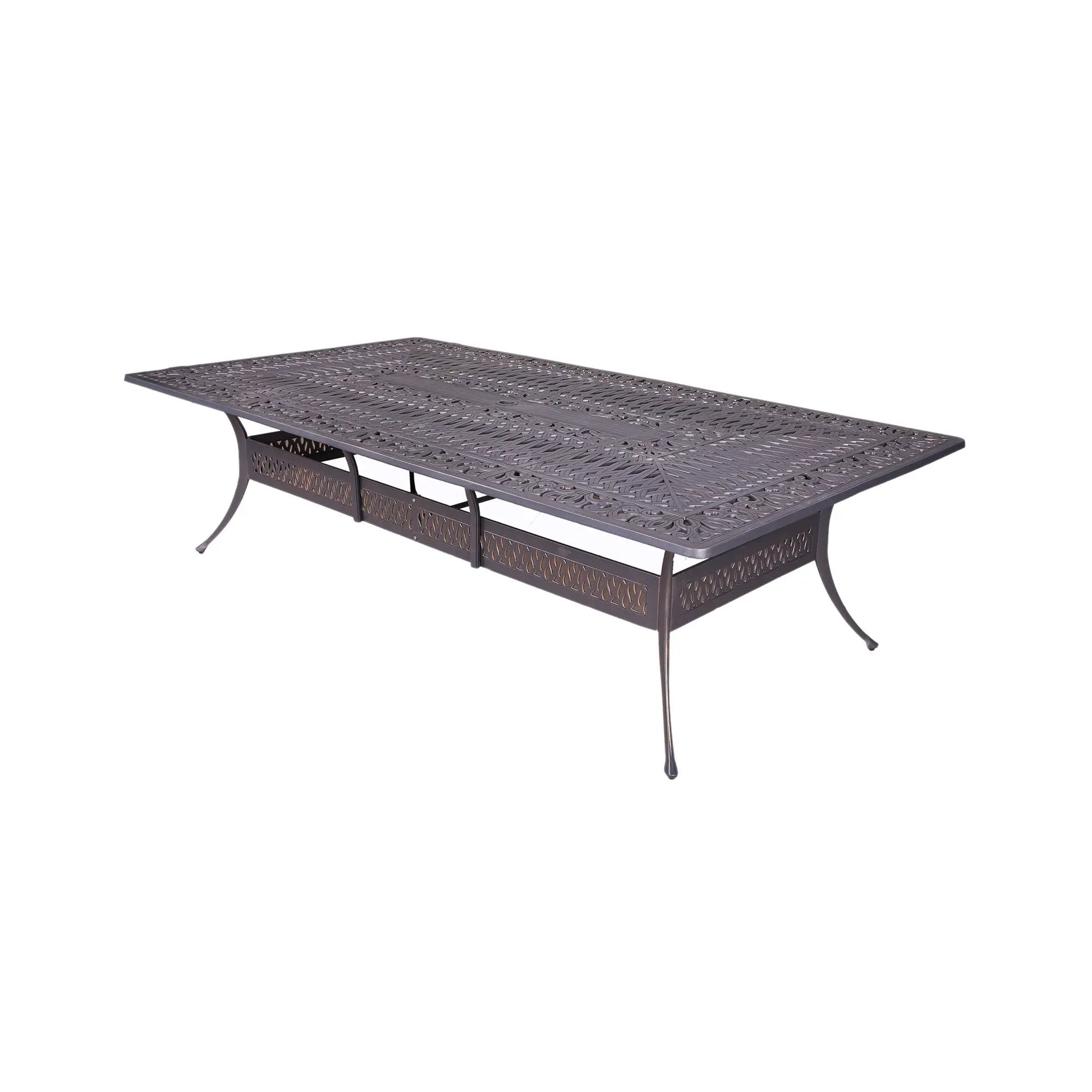 Large Rectangle Table, Desert Night, 108 x 60 inch, 10 Person Seating Area Doba