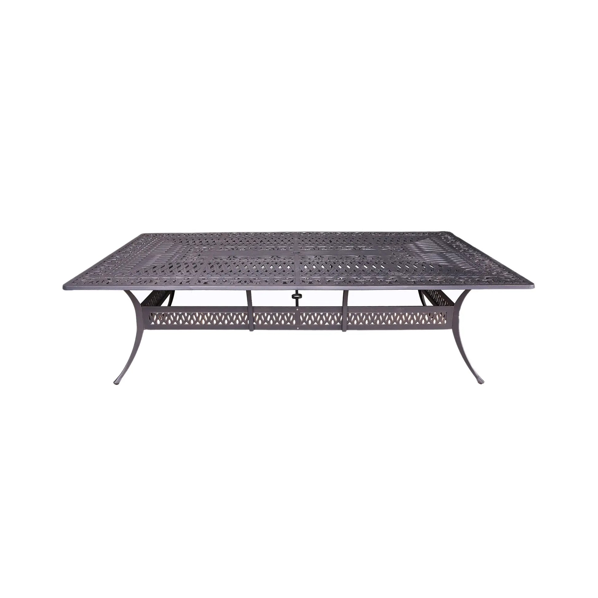 Large Rectangle Table, Desert Night, 108 x 60 inch, 10 Person Seating Area Doba